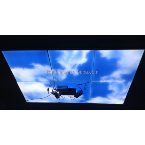 40W 6060 Wall Mounted Frameless Sky LED Panel Light